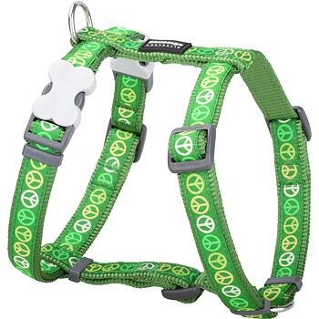 Dog Harness 12 mm x 30-44 cm - Peace Green