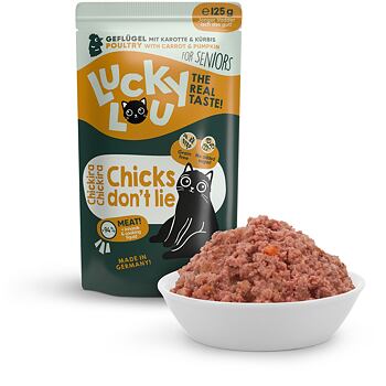 Lucky Lou Lifestage Senior Poultry 125 g