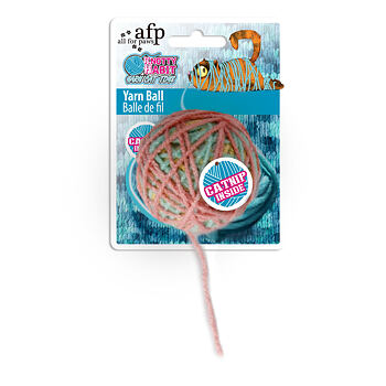 Yarn Ball – with catnip