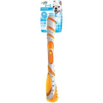 Ergonomická hračka ke žvýkání pro zábavnou dentální hygienu. Velikost 28 cm. Barevná varianta dle aktuální nabídky.