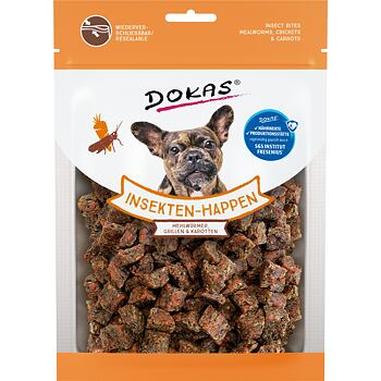 Dokas Cubes with insects and carrots 100 g