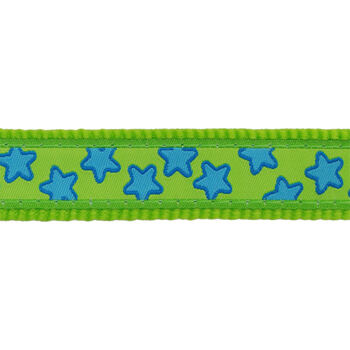 Dog Lead 25 mm x 1,8 m - Stars Turquoise
