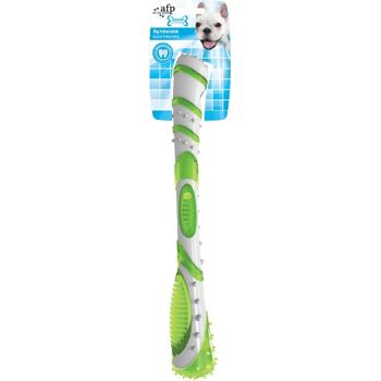 Ergonomická hračka ke žvýkání pro zábavnou dentální hygienu. Velikost 28 cm. Barevná varianta dle aktuální nabídky.