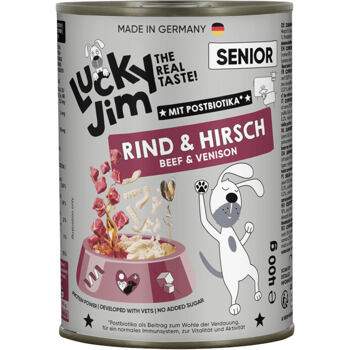 Lucky Jim Classic Senior Beef & Venison 400 g