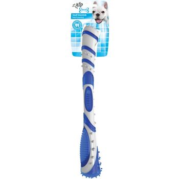 Ergonomická hračka ke žvýkání pro zábavnou dentální hygienu. Velikost 17 cm. Barevná varianta dle aktuální nabídky.