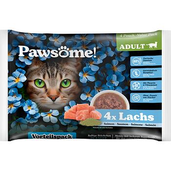 Pawsome! Adult Salmon Multipack 4x85 g