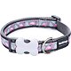 Dog Collar 15 mm x 24-36 cm – Flamingo Cool Grey