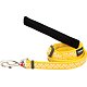 Red Dingo vodítko – Gingham Yellow – 12 mm x 1,8 m