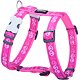 Dog Harness 20 mm x 45-66 cm - Peace Dark Pink
