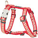 Dog Harness 15 mm x 36-54 cm – Refl. Ziggy Red