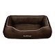 Red Dingo Donut Bed Medium 80 cm – Chocolate